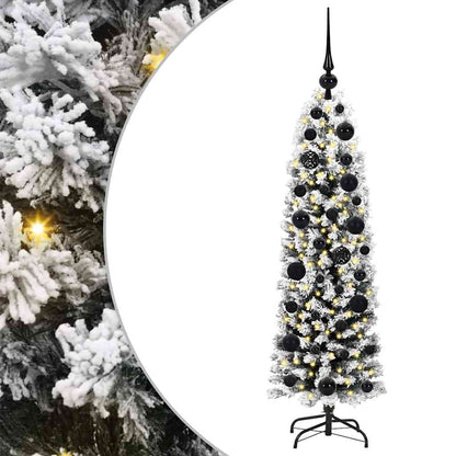 vidaXL Artificial Christmas Tree with 150 LEDs with Stand Green 120 cm