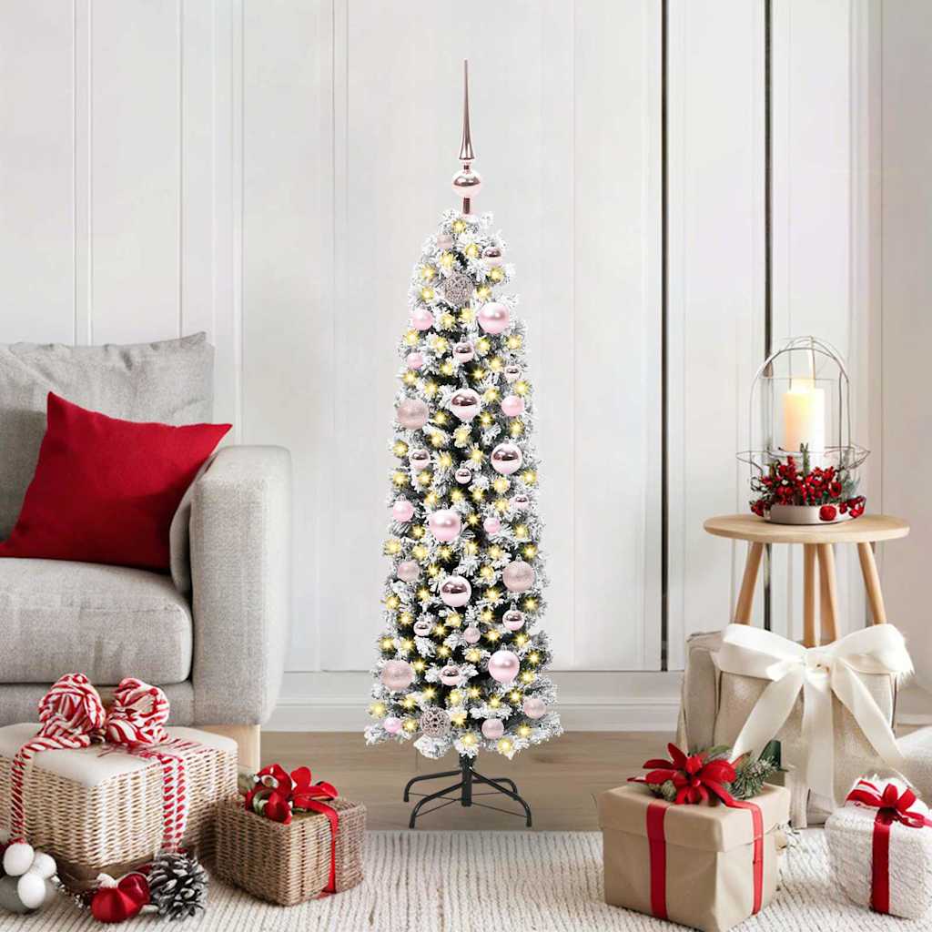 vidaXL Artificial Christmas Tree with 150 LEDs with Stand Green 120 cm