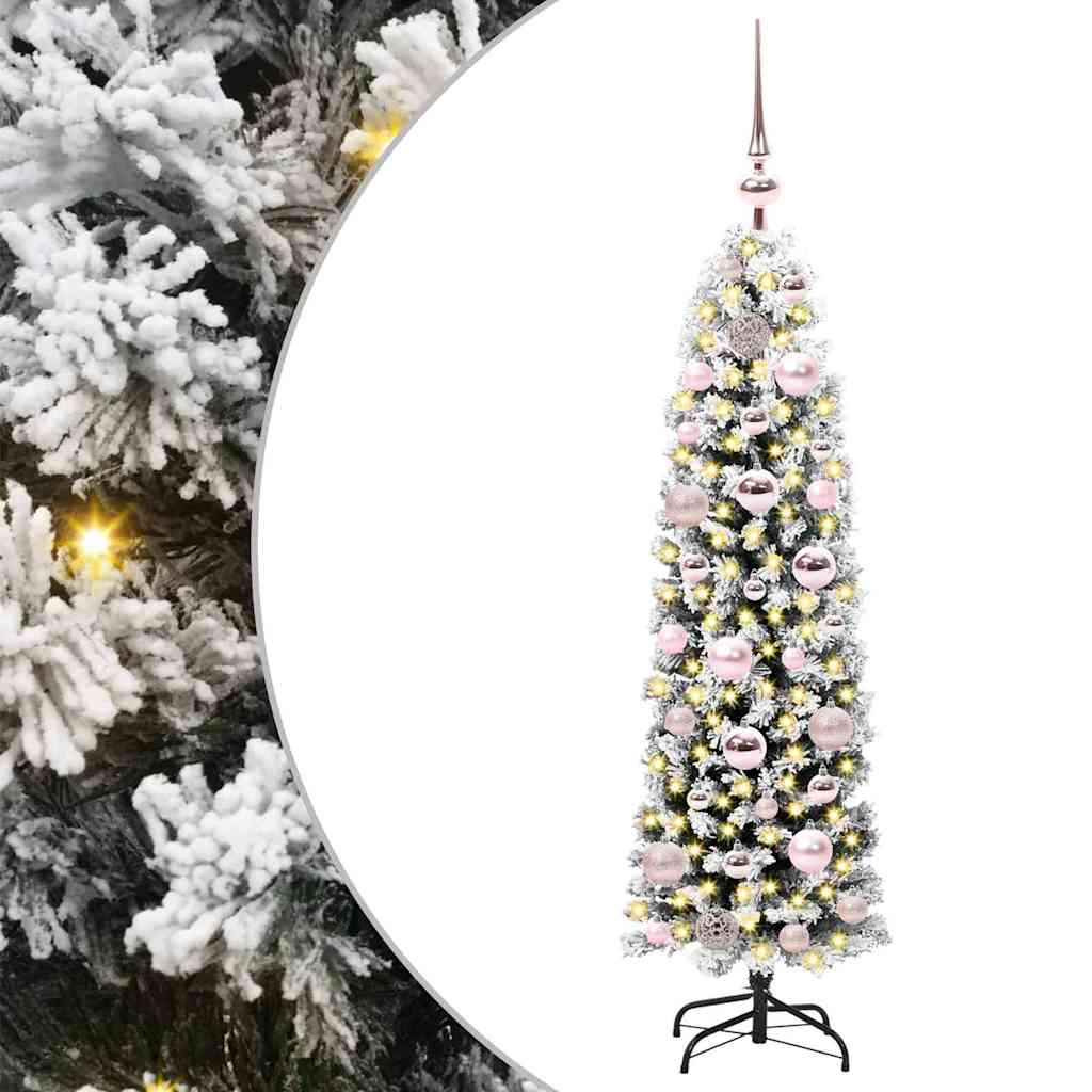 vidaXL Artificial Christmas Tree with 150 LEDs with Stand Green 120 cm