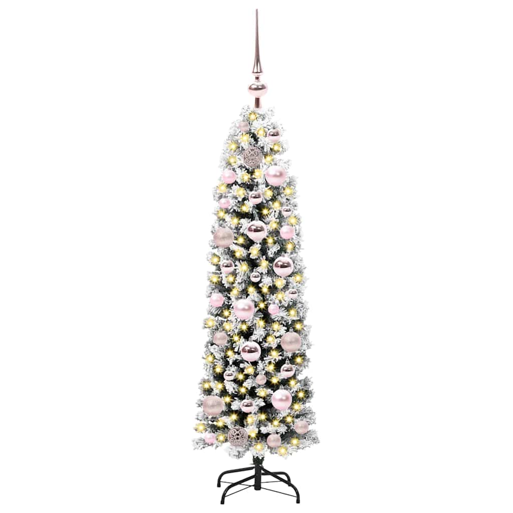 vidaXL Artificial Christmas Tree with 150 LEDs with Stand Green 120 cm