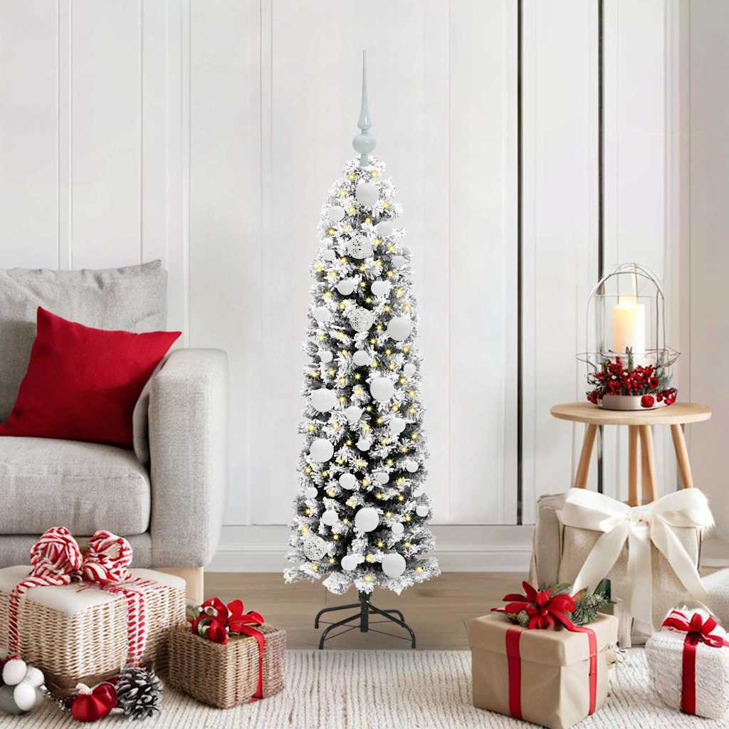 vidaXL Artificial Christmas Tree with 150 LEDs with Stand Green 120 cm