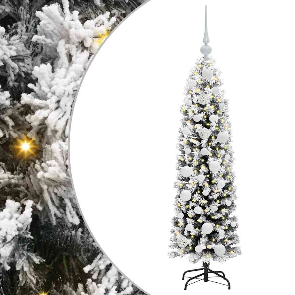 vidaXL Artificial Christmas Tree with 150 LEDs with Stand Green 120 cm