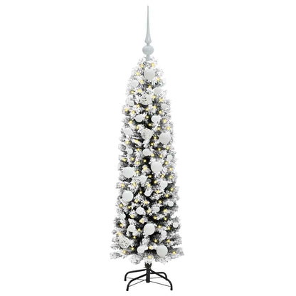 vidaXL Artificial Christmas Tree with 150 LEDs with Stand Green 120 cm