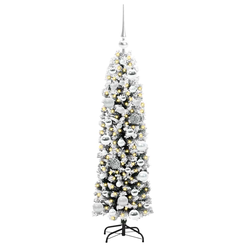 vidaXL Artificial Christmas Tree with 150 LEDs with Stand Green 120 cm