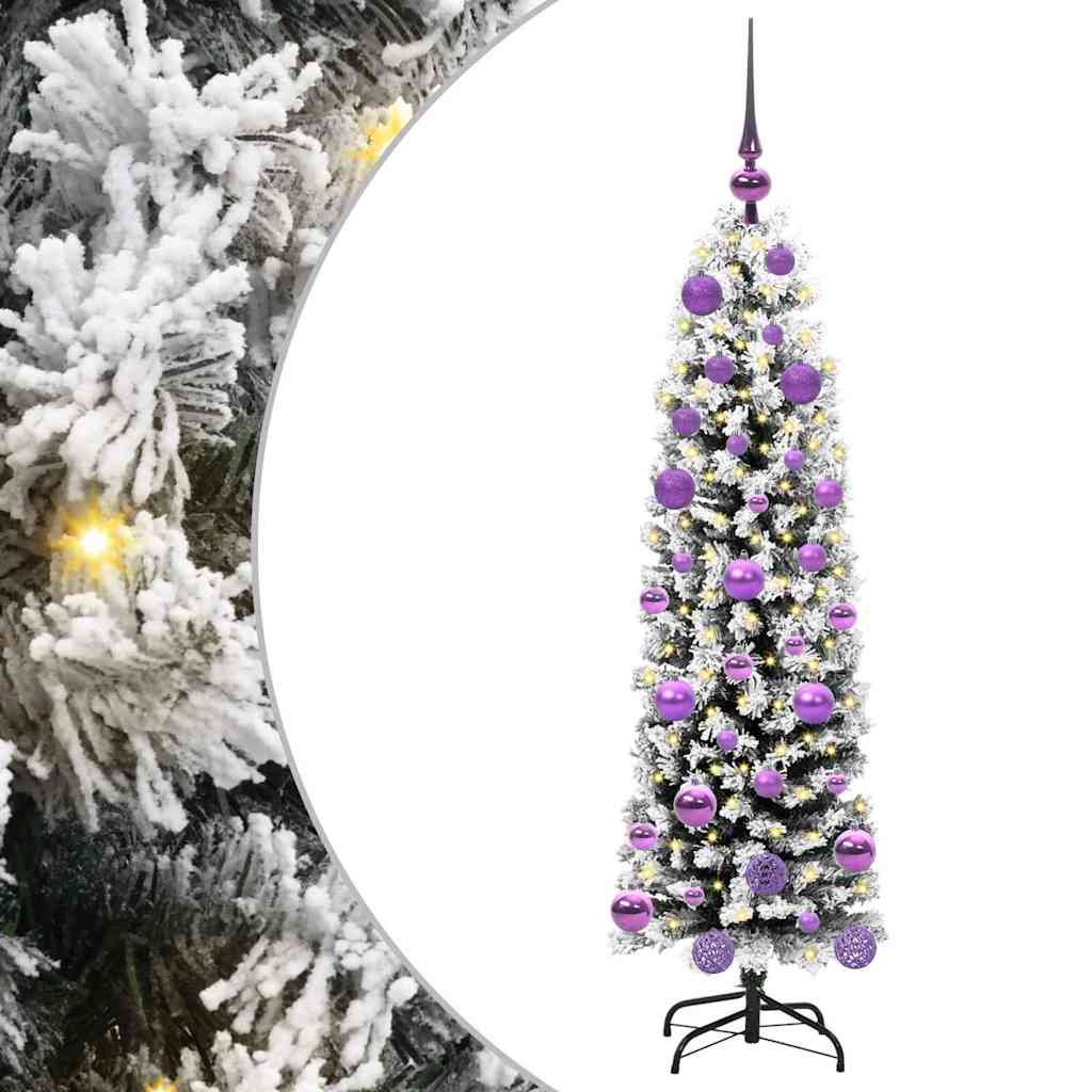 vidaXL Artificial Christmas Tree with 150 LEDs with Stand Green 120 cm