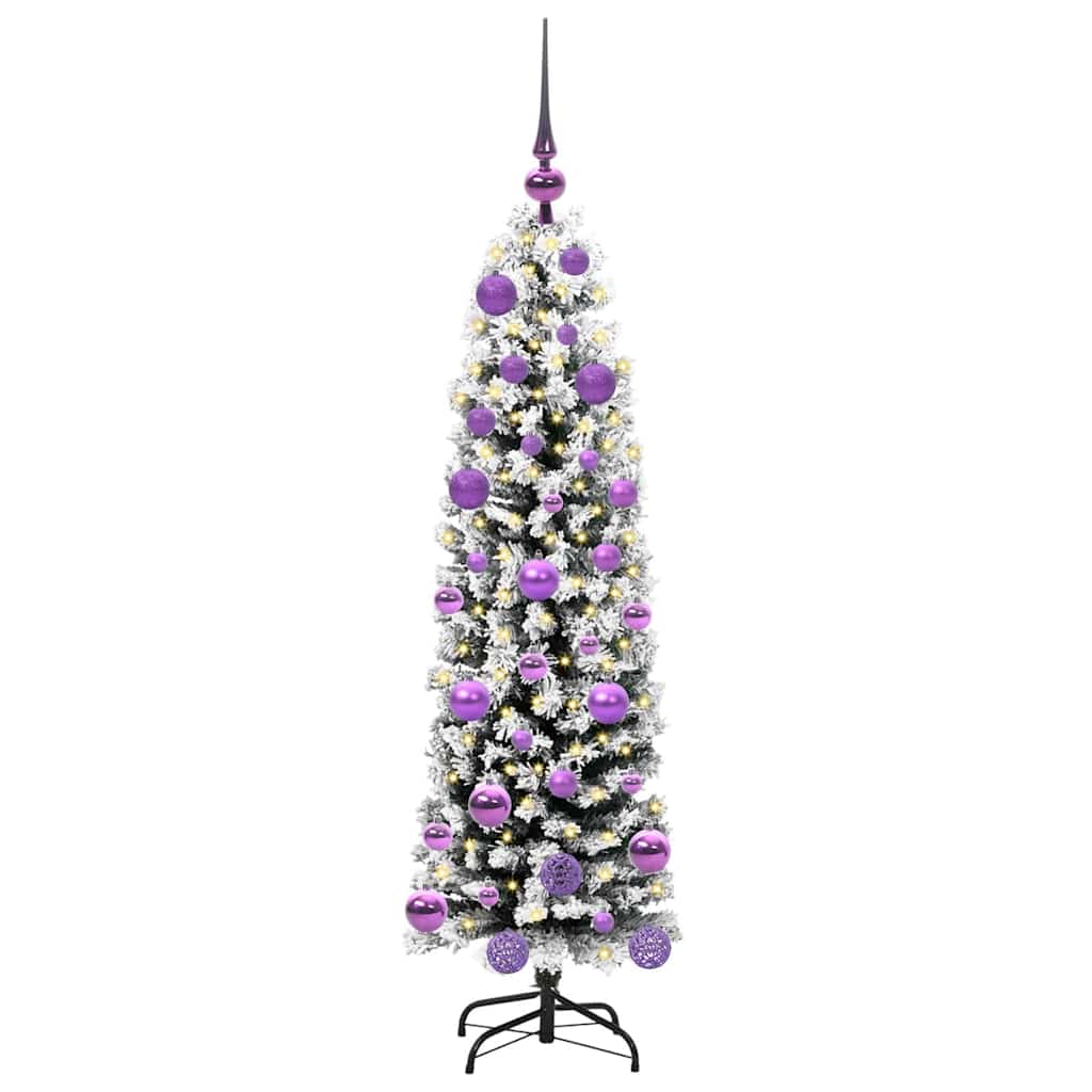 vidaXL Artificial Christmas Tree with 150 LEDs with Stand Green 120 cm