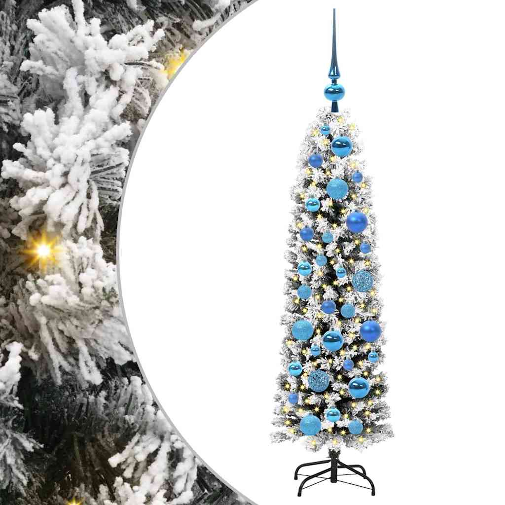 vidaXL Artificial Christmas Tree with 150 LEDs with Stand Green 120 cm