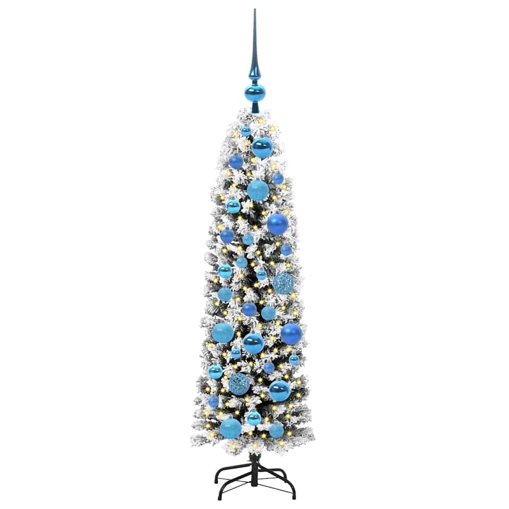 vidaXL Artificial Christmas Tree with 150 LEDs with Stand Green 120 cm