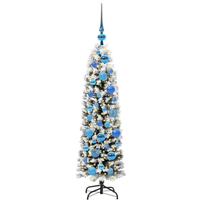 vidaXL Artificial Christmas Tree with 150 LEDs with Stand Green 120 cm