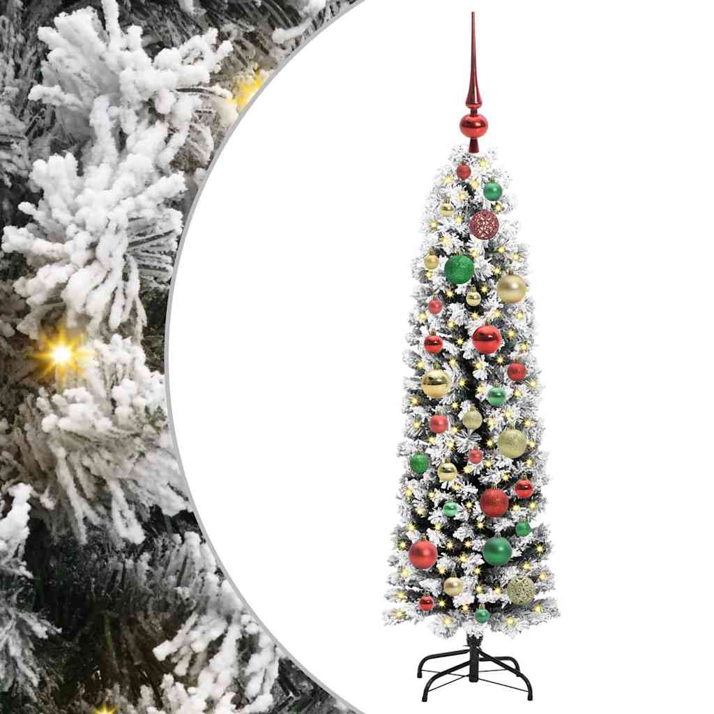 vidaXL Artificial Christmas Tree with 150 LEDs with Stand Green 120 cm