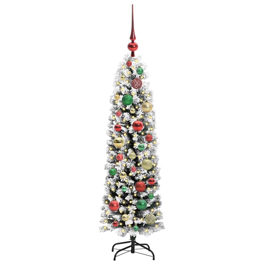 vidaXL Artificial Christmas Tree with 150 LEDs with Stand Green 120 cm