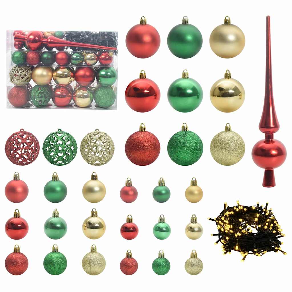 vidaXL Artificial Christmas Tree with 150 LEDs with Stand Green 120 cm