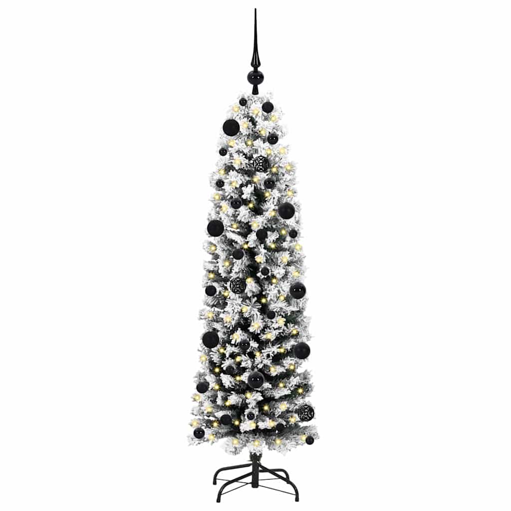 vidaXL Artificial Christmas Tree with 150 LEDs with Stand Green 150 cm