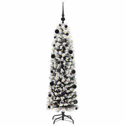 vidaXL Artificial Christmas Tree with 150 LEDs with Stand Green 150 cm