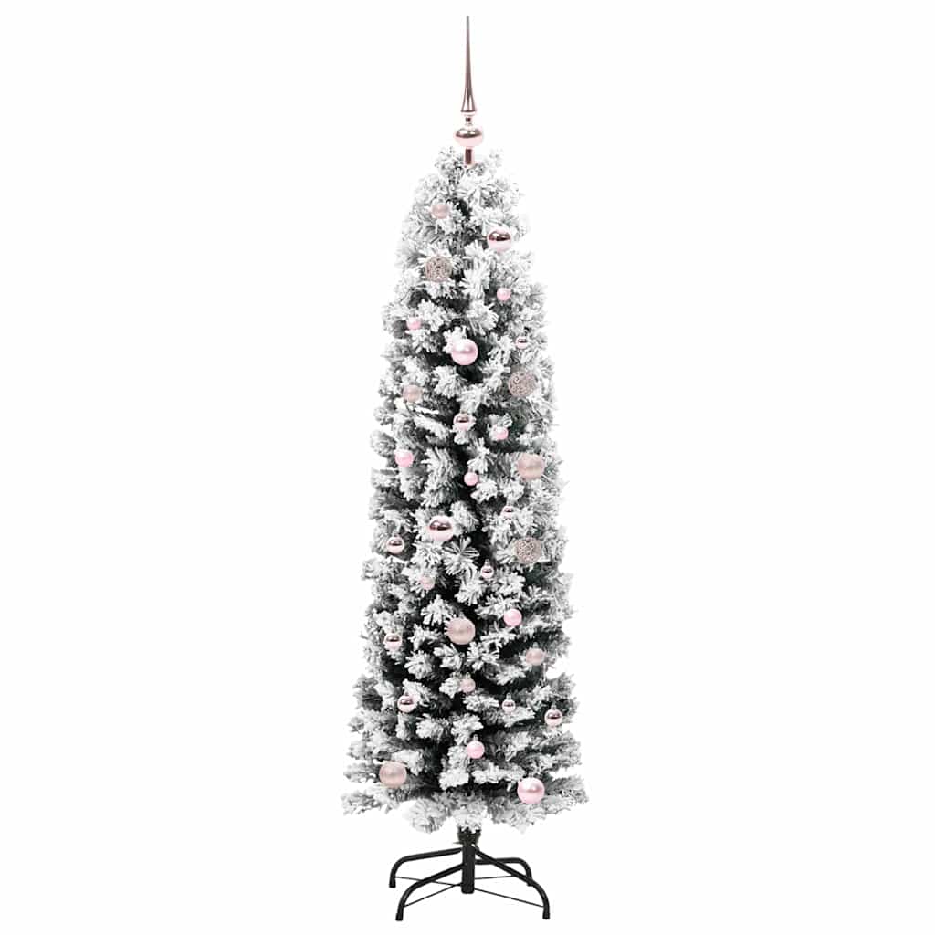 vidaXL Artificial Christmas Tree with 150 LEDs with Stand Green 150 cm