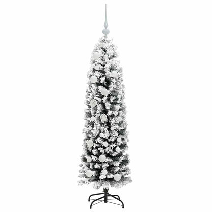 vidaXL Artificial Christmas Tree with 150 LEDs with Stand Green 150 cm