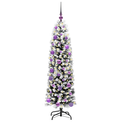 vidaXL Artificial Christmas Tree with 150 LEDs with Stand Green 150 cm