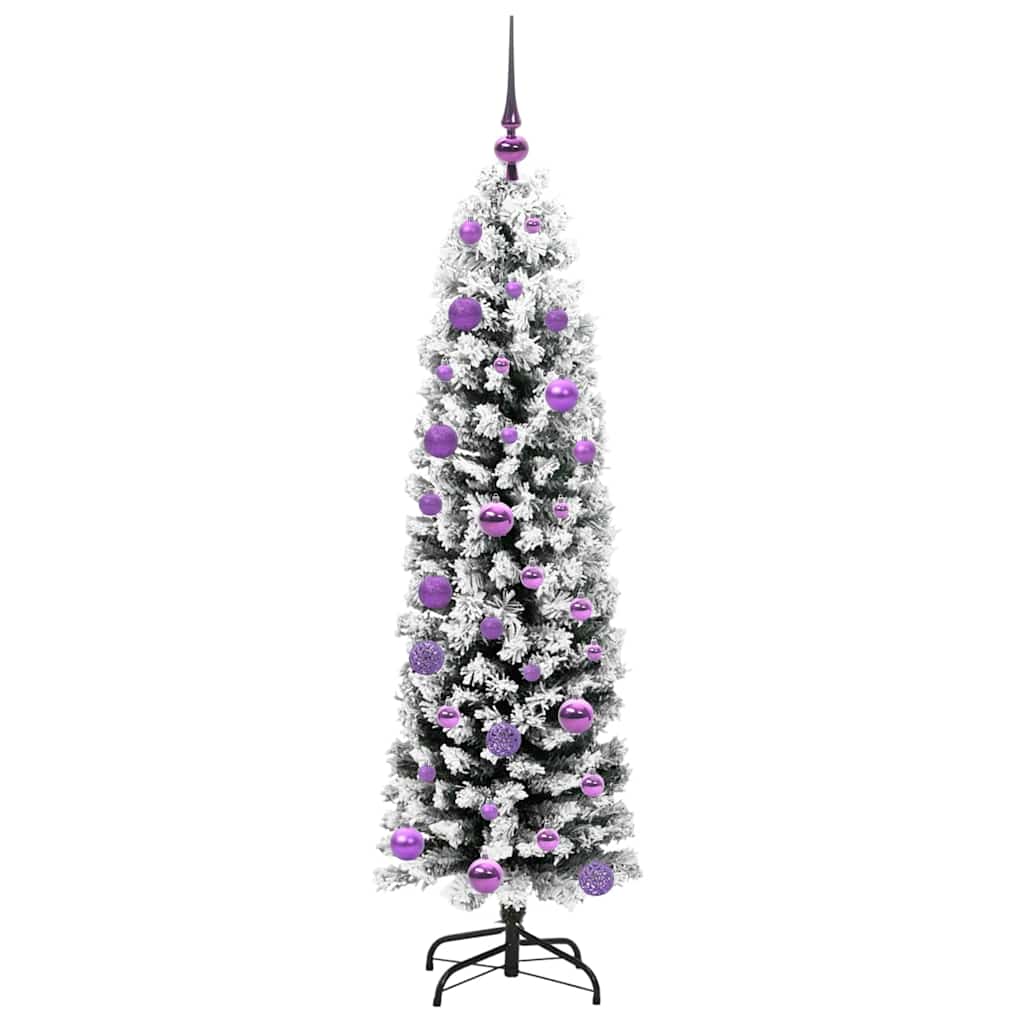 vidaXL Artificial Christmas Tree with 150 LEDs with Stand Green 150 cm