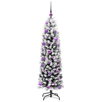 vidaXL Artificial Christmas Tree with 150 LEDs with Stand Green 150 cm