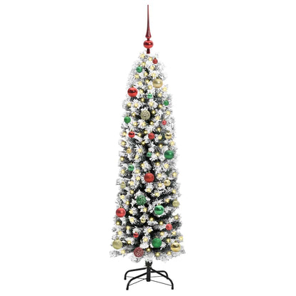 vidaXL Artificial Christmas Tree with 150 LEDs with Stand Green 150 cm