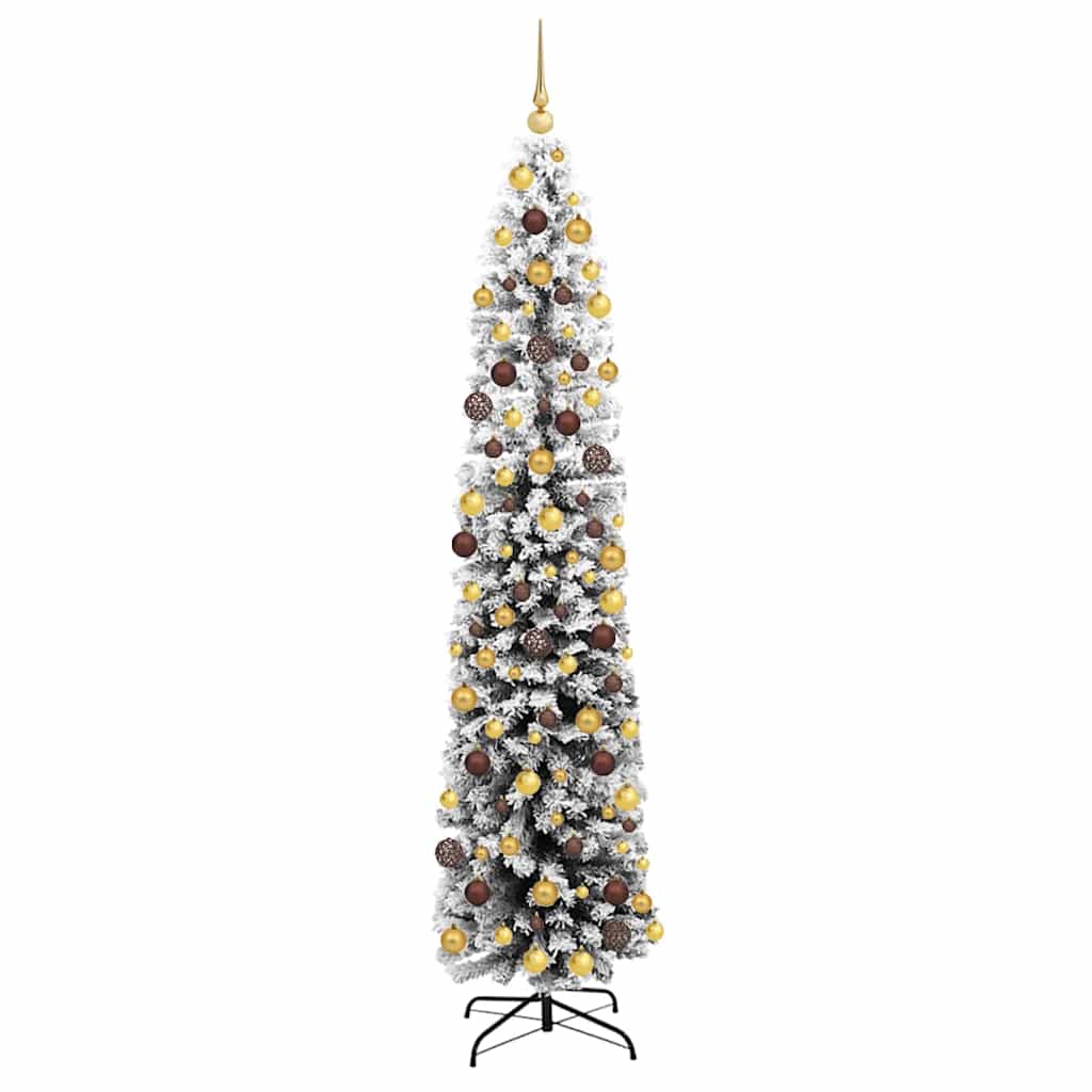 vidaXL Artificial Christmas Tree with 300 LEDs with Stand Green 180 cm