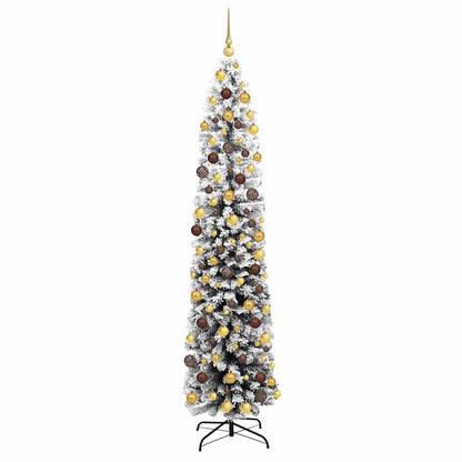 vidaXL Artificial Christmas Tree with 300 LEDs with Stand Green 180 cm