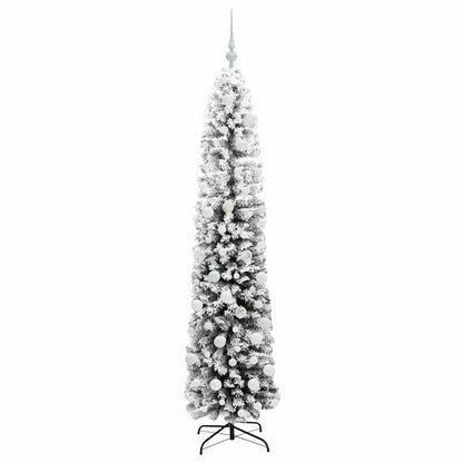 vidaXL Artificial Christmas Tree with 300 LEDs with Stand Green 180 cm