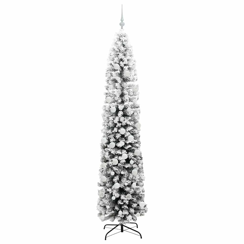 vidaXL Artificial Christmas Tree with 300 LEDs with Stand Green 210 cm