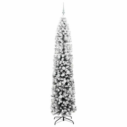 vidaXL Artificial Christmas Tree with 300 LEDs with Stand Green 210 cm