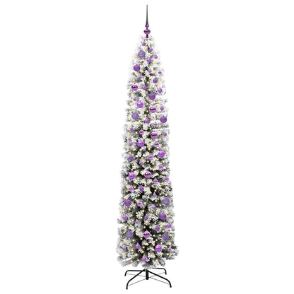 vidaXL Artificial Christmas Tree with 300 LEDs with Stand Green 210 cm