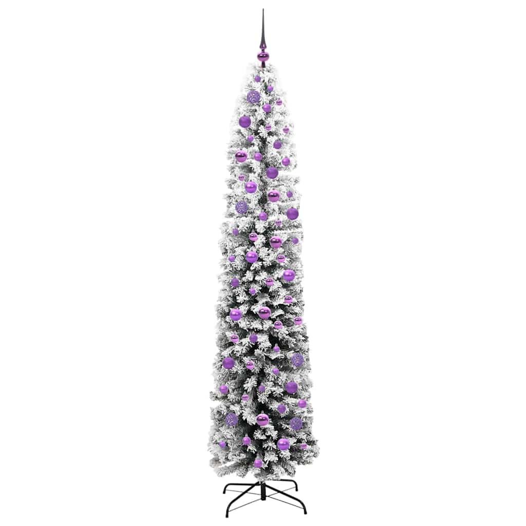 vidaXL Artificial Christmas Tree with 300 LEDs with Stand Green 210 cm