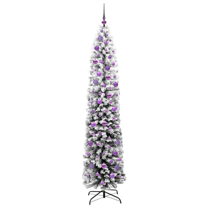 vidaXL Artificial Christmas Tree with 300 LEDs with Stand Green 210 cm