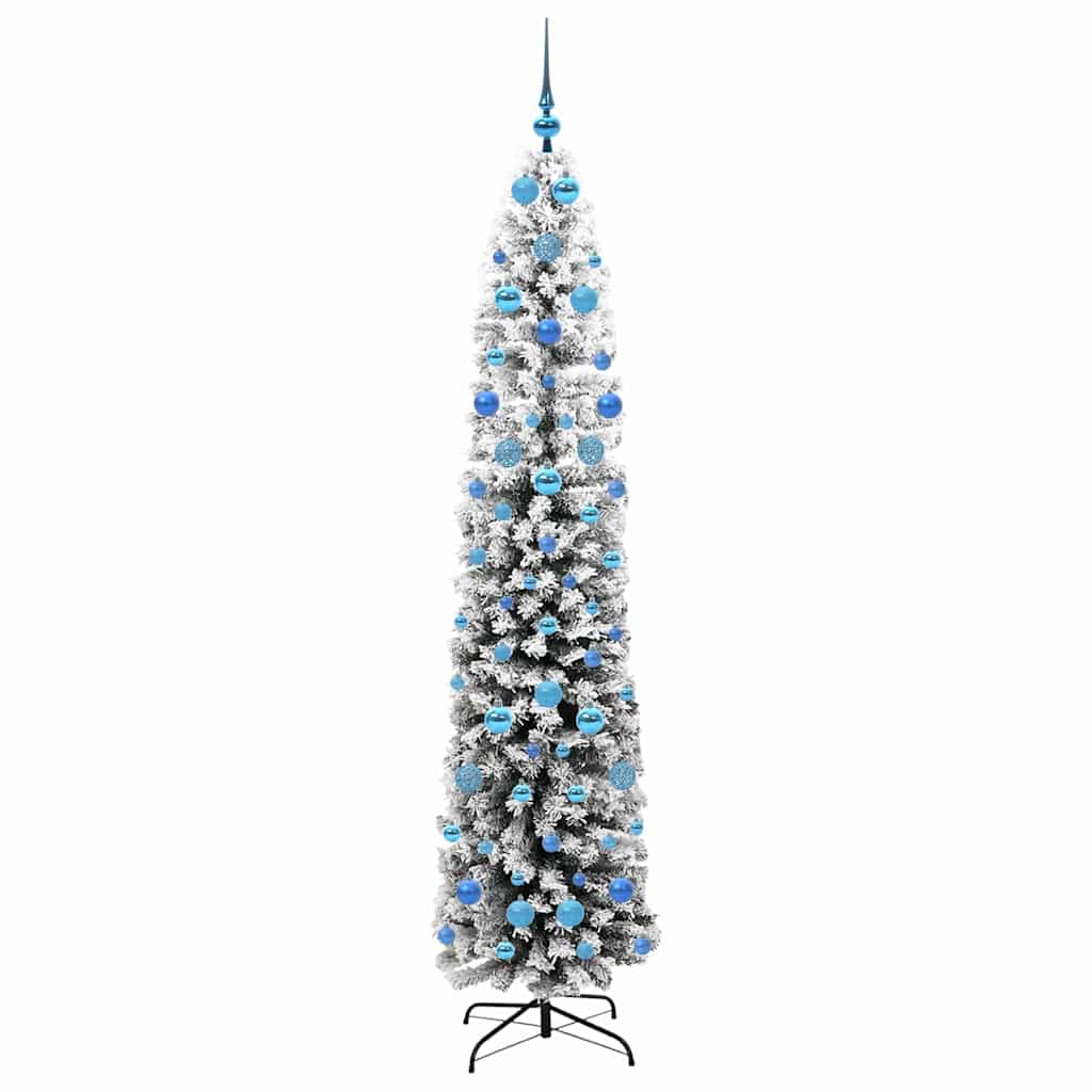 vidaXL Artificial Christmas Tree with 300 LEDs with Stand Green 210 cm