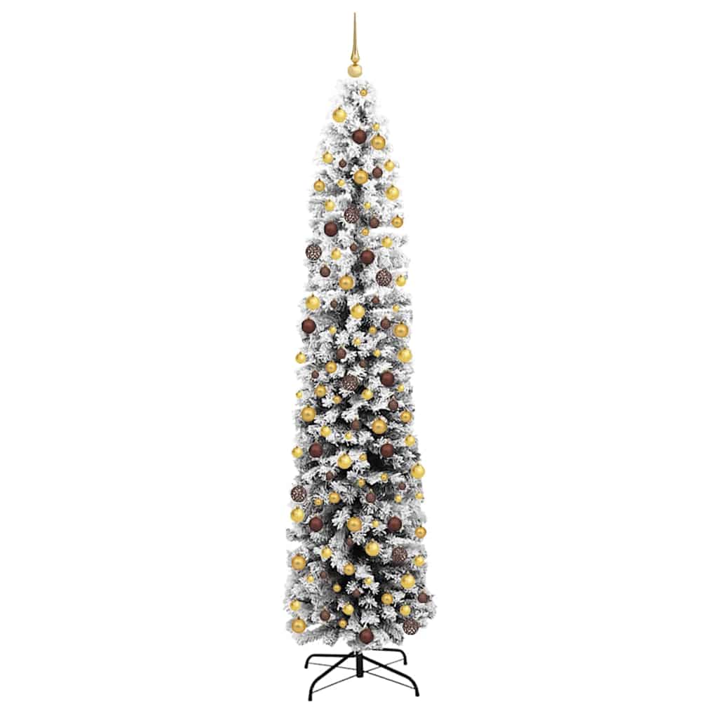 vidaXL Artificial Christmas Tree with 300 LEDs with Stand Green 240 cm