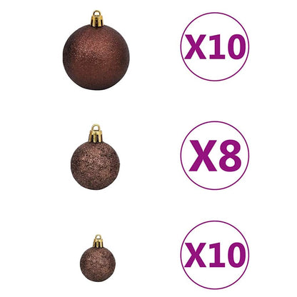 vidaXL Artificial Christmas Tree with 300 LEDs with Stand Green 240 cm