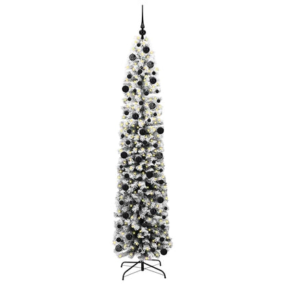 vidaXL Artificial Christmas Tree with 300 LEDs with Stand Green 240 cm