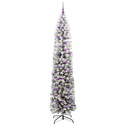 vidaXL Artificial Christmas Tree with 300 LEDs with Stand Green 240 cm