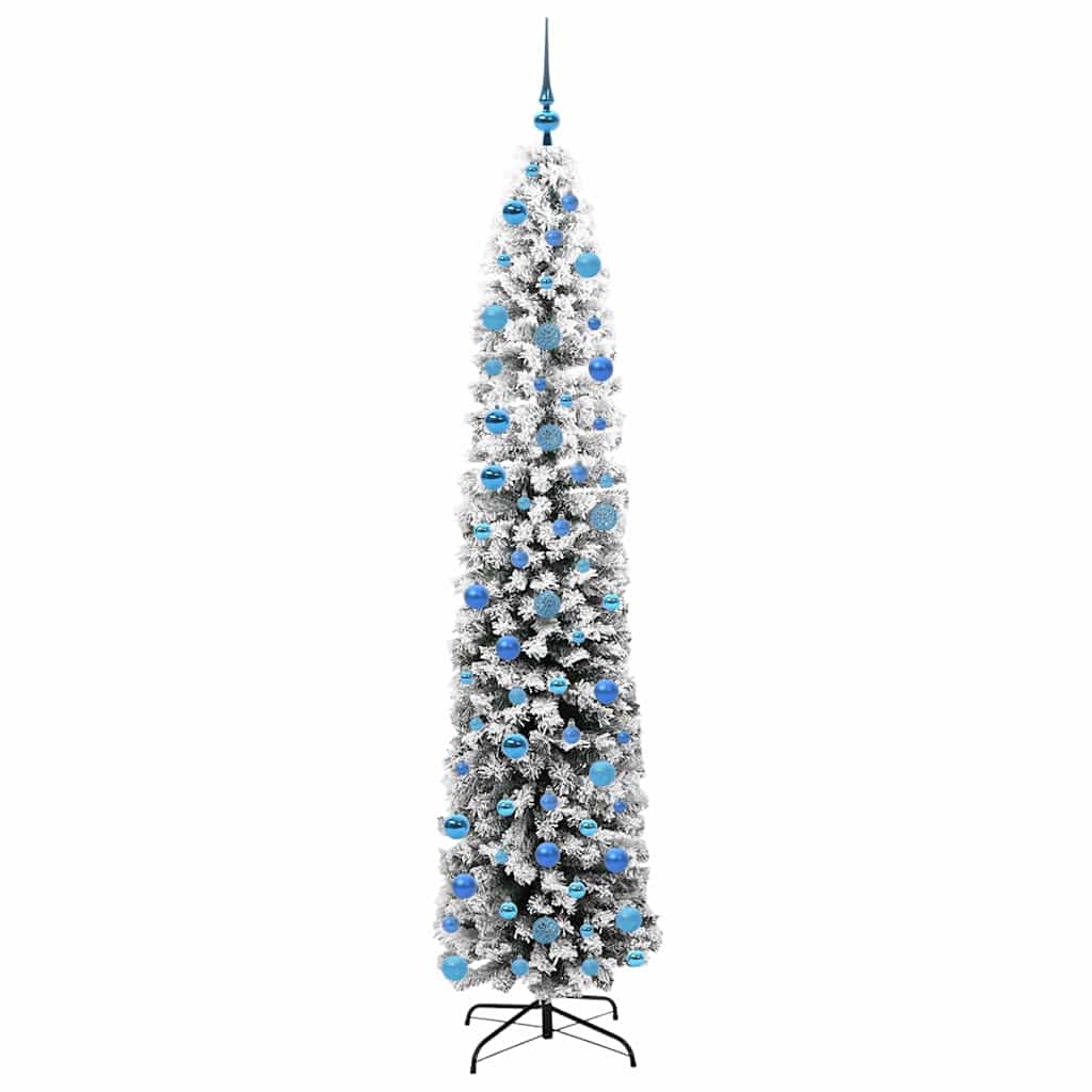 vidaXL Artificial Christmas Tree with 300 LEDs with Stand Green 240 cm