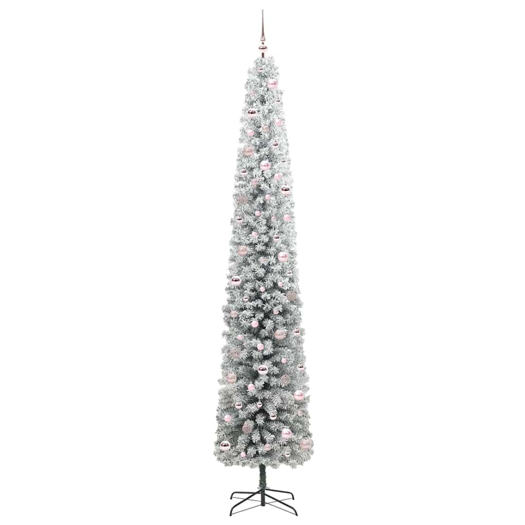 vidaXL Artificial Christmas Tree with 300 LEDs with Stand Green 270 cm