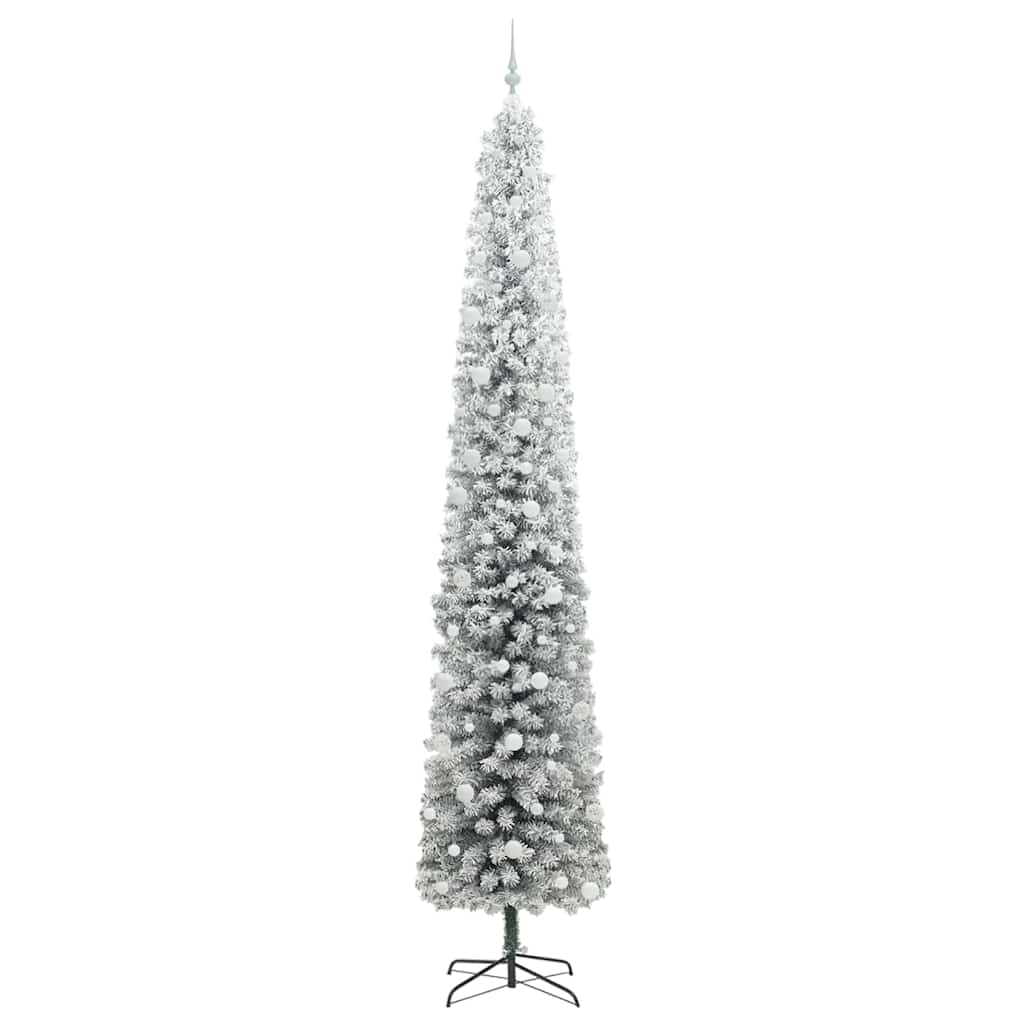 vidaXL Artificial Christmas Tree with 300 LEDs with Stand Green 270 cm