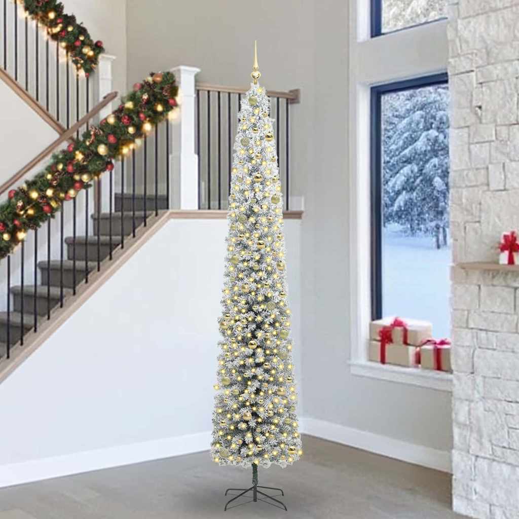 vidaXL Artificial Christmas Tree Green 270 cm