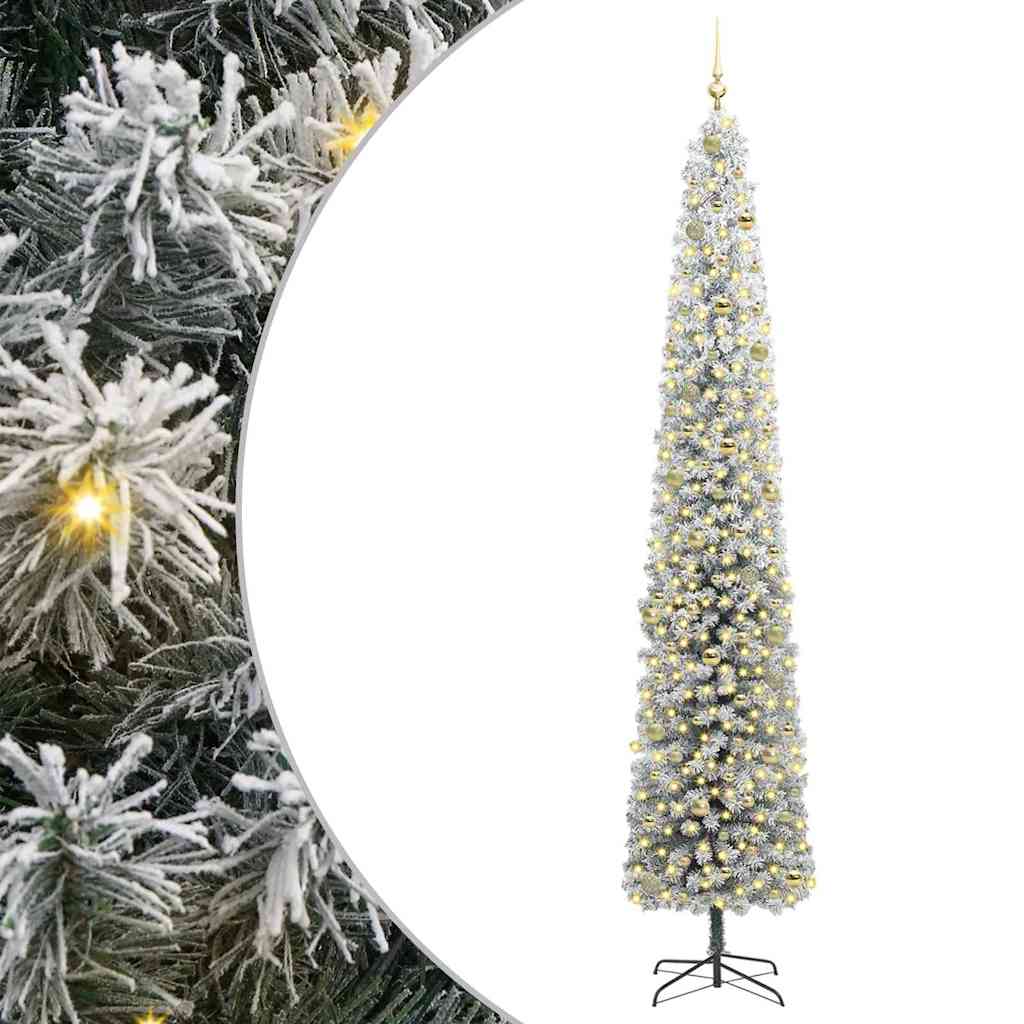 vidaXL Artificial Christmas Tree Green 270 cm