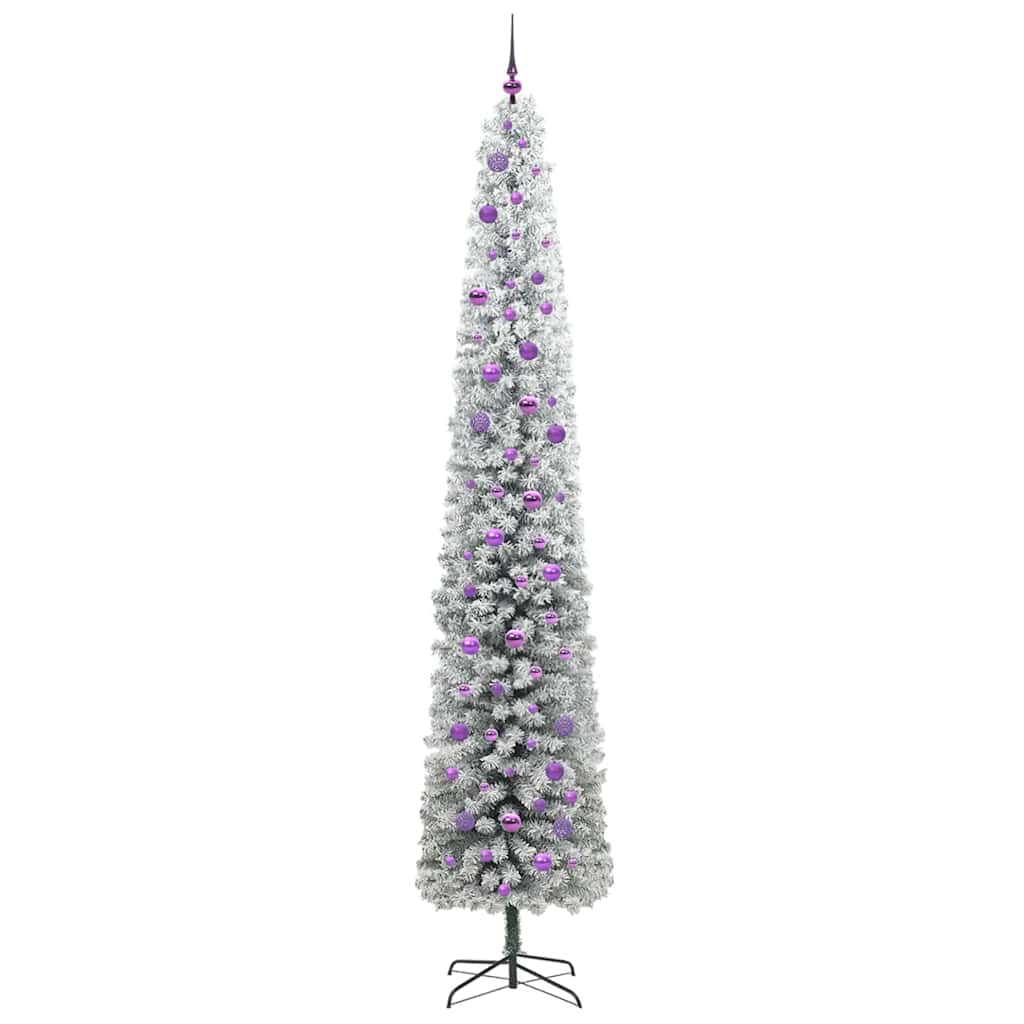vidaXL Artificial Christmas Tree with 300 LEDs with Stand Green 270 cm