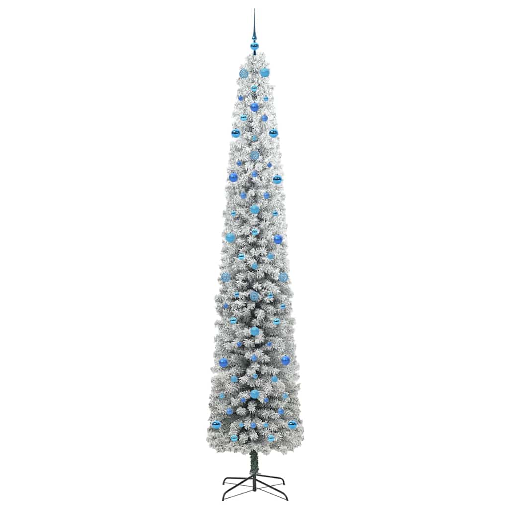 vidaXL Artificial Christmas Tree with 300 LEDs with Stand Green 270 cm