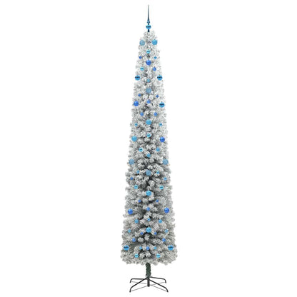vidaXL Artificial Christmas Tree with 300 LEDs with Stand Green 270 cm