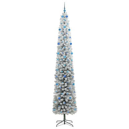 vidaXL Artificial Christmas Tree with 300 LEDs with Stand Green 300 cm