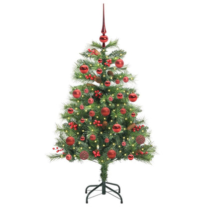 vidaXL Artificial Christmas Tree Green 150 cm PVC and Metal