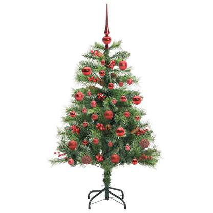 vidaXL Artificial Christmas Tree Green 150 cm PVC and Metal