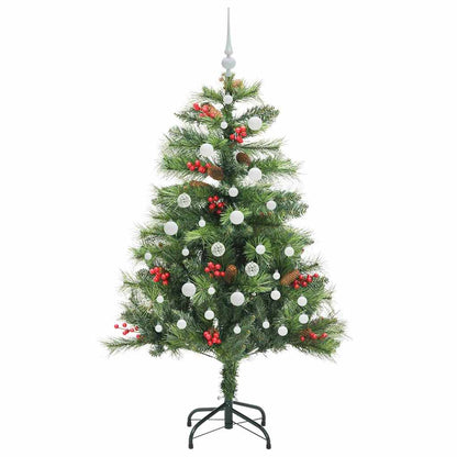 vidaXL Artificial Christmas Tree Green 150 cm PVC and Metal