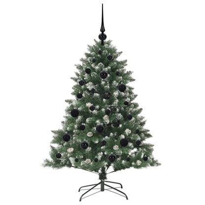 vidaXL Artificial Christmas Tree with 150 LEDs with Stand Green 120 cm